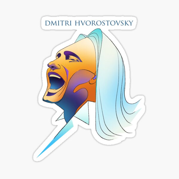 Item preview, Caricature of Dmitri Hvorostovsky designed and sold by TrevorIrvin.