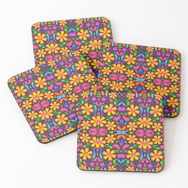 Item preview, colourful flowers designed and sold by ZionFashion.