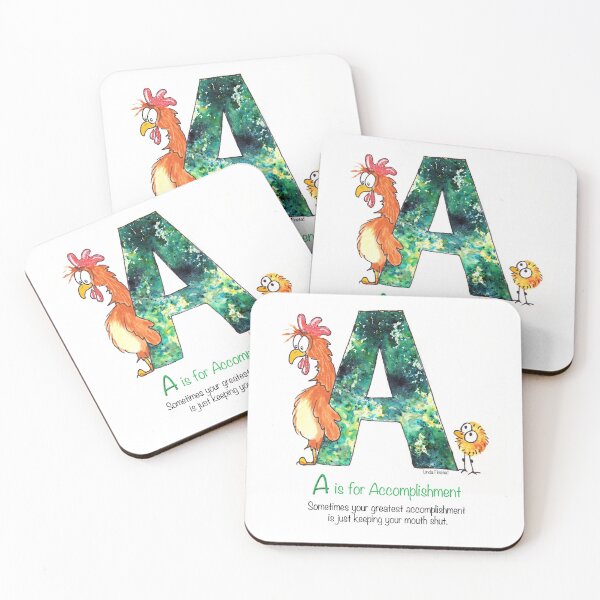 Item preview, A is for Accomplishment designed and sold by Linda Finstad.