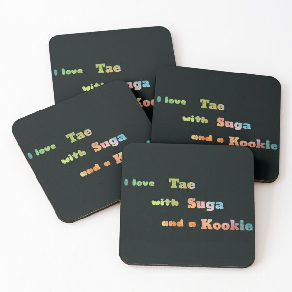 Item preview, I love Tae with Suga and a Kookie designed and sold by MArtex.