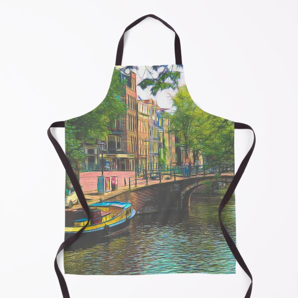 Item preview, Boat on a quay in Amsterdam designed and sold by Ingrid Hütten.