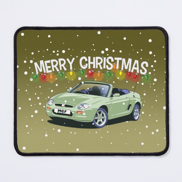 Item preview, Alumina Green MGF Car Christmas Card designed and sold by Webazoot Industries - Car Art.