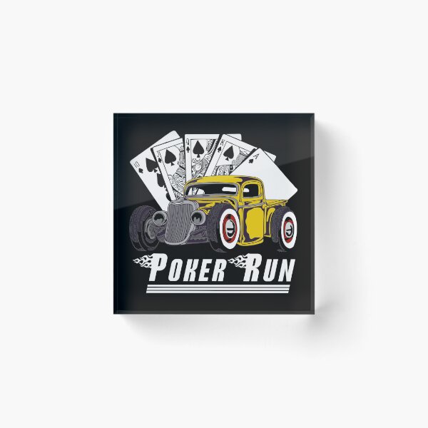Item preview, Rat Rod Poker Run Car Show Hot Rod Trucks Muscle Car Guy designed and sold by CharJens.