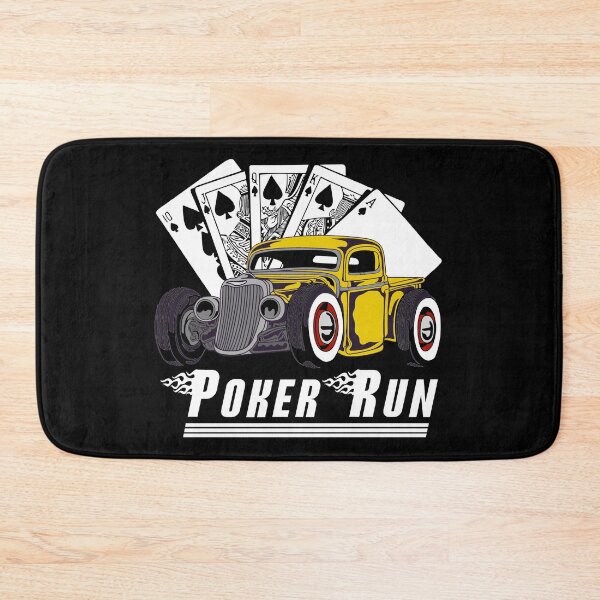 Item preview, Rat Rod Poker Run Car Show Hot Rod Trucks Muscle Car Guy designed and sold by CharJens.