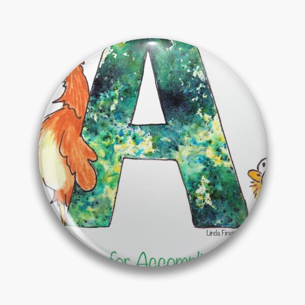 Item preview, A is for Accomplishment designed and sold by Linda Finstad.