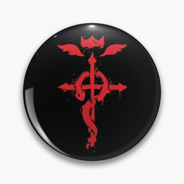 Flamel Fullmetal Alchemist Snake Cross Symbol Patch – Titan One