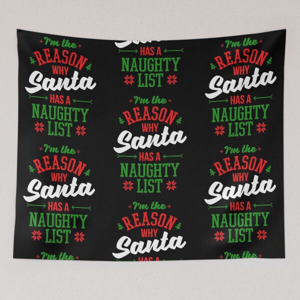 Item preview, Naughty List designed and sold by VomHaus.