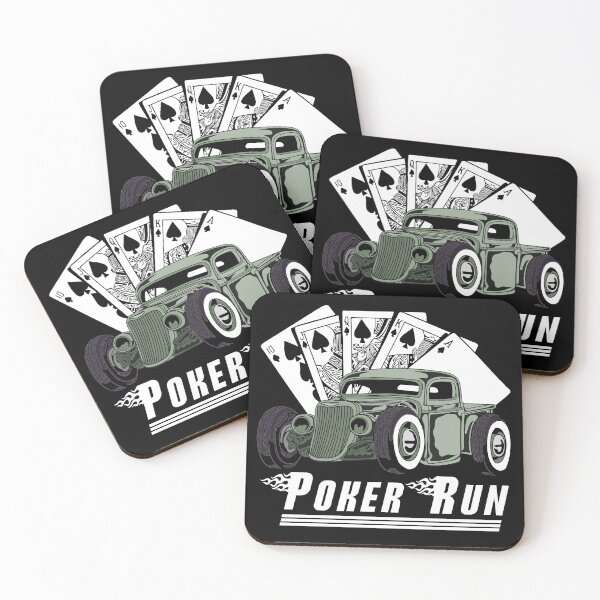 Item preview, Rat Rod Poker Run Car Show Hot Rod Trucks Muscle Car Guy designed and sold by CharJens.