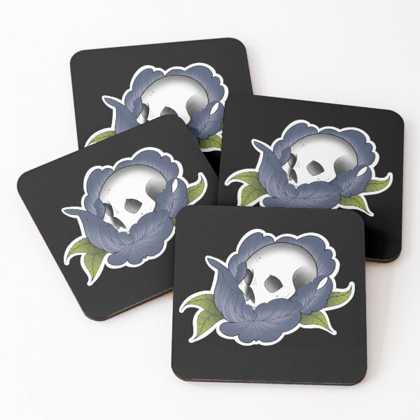 Item preview, Skull Peony designed and sold by arcanistartist.