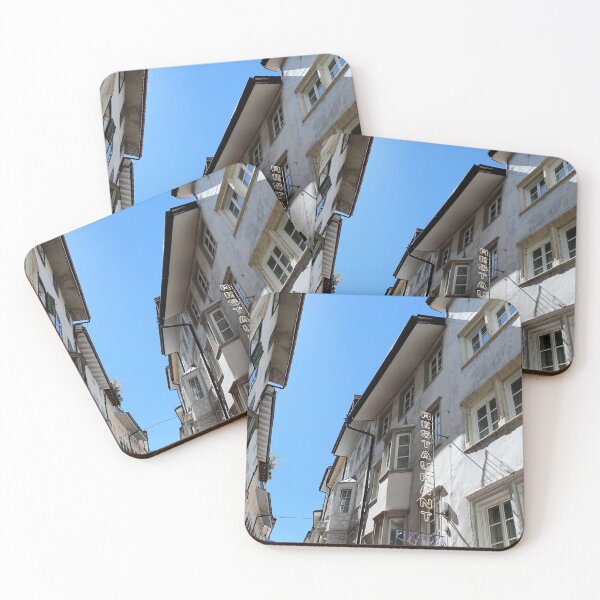 Item preview, Wall of houses in Italy with neon sign designed and sold by TheNordicDesign.