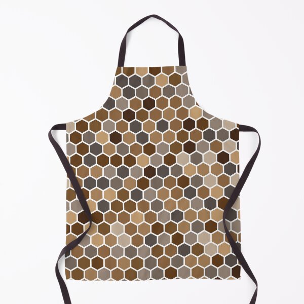 Item preview, Brown Hexagons designed and sold by YYZDesign.