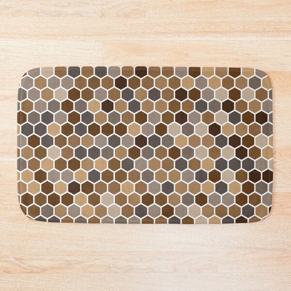 Item preview, Brown Hexagons designed and sold by YYZDesign.