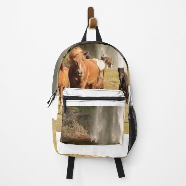 Item preview, horses and the waterfall designed and sold by Tomasz Chrapek.