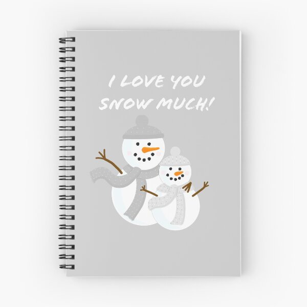 Item preview, I Love You Snow Much!  designed and sold by Bumpulous.