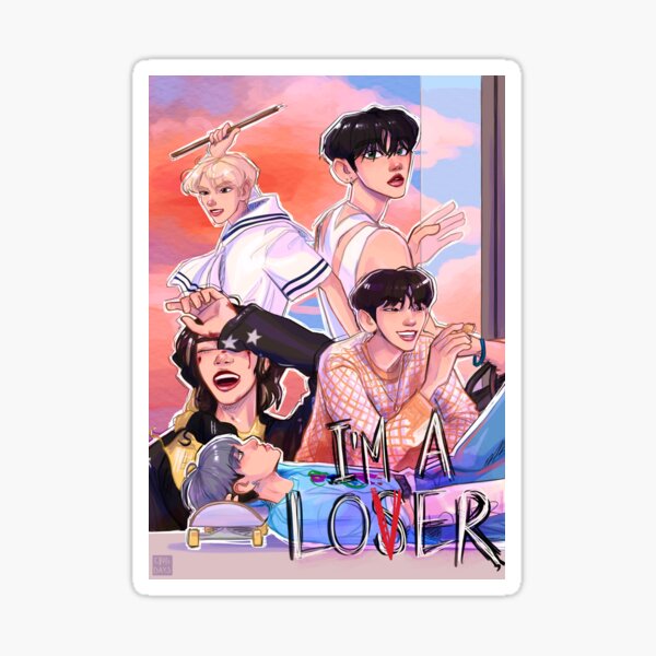 Item preview, TXT LO$ER=LO♡ER Fanart designed and sold by daehwisday.