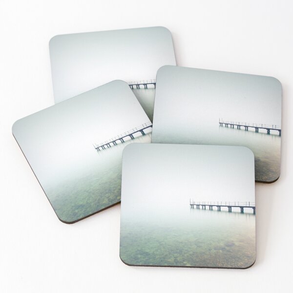 Item preview, Pier silhouette in a foggy day. Garda lake, Italy designed and sold by Stefano Orazzini.