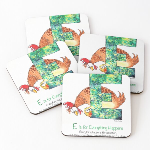 Item preview, E is for Everything Happens designed and sold by Linda Finstad.