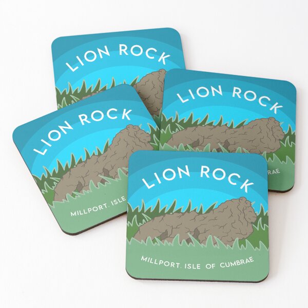 Item preview, Lion Rock, Millport designed and sold by lunajane.