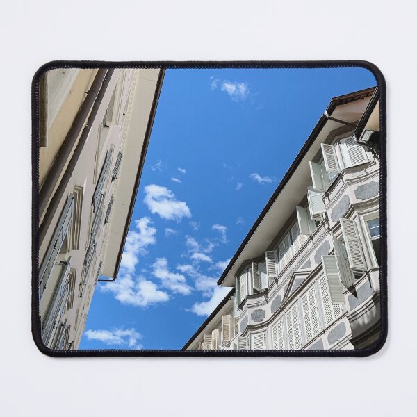 Item preview, Wall of houses in Italy with clouds designed and sold by TheNordicDesign.
