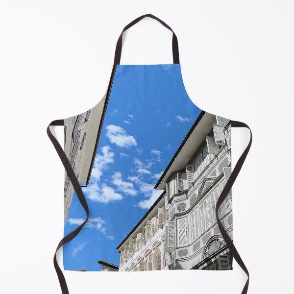 Item preview, Wall of houses in Italy with clouds designed and sold by TheNordicDesign.