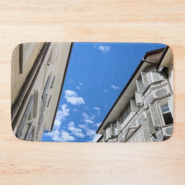 Item preview, Wall of houses in Italy with clouds designed and sold by TheNordicDesign.