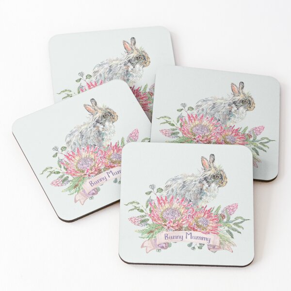 Item preview, Lionhead Bunny Mummy with Festive Flora designed and sold by becca-boyce.