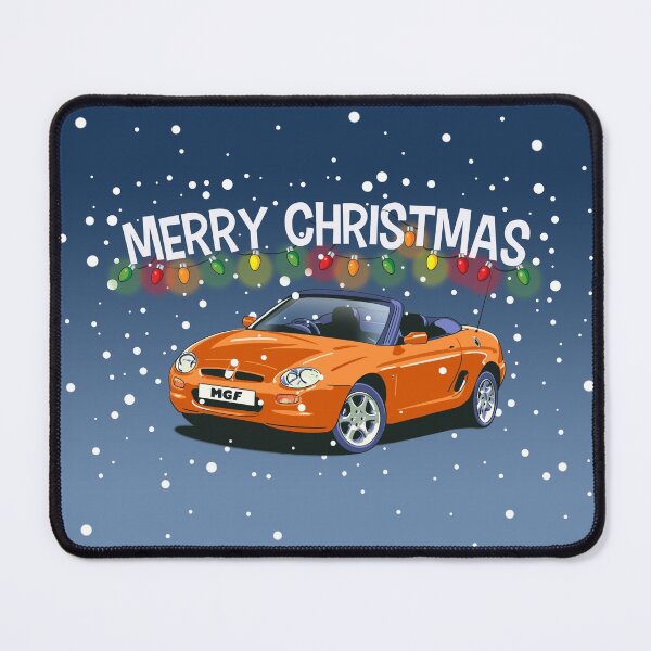 Item preview, Volcano Orange MGF Car Christmas Card designed and sold by Webazoot Industries - Car Art.