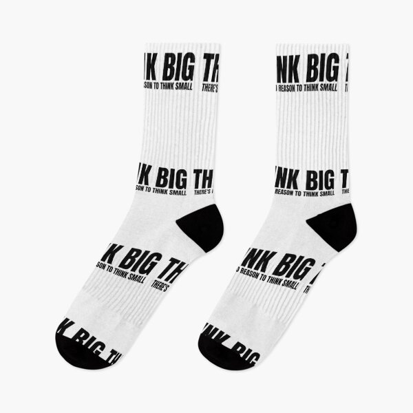Item preview, Think Big there's no reason to think small 3 designed and sold by KingsManKind.