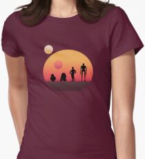 Star Wars Droids Women's Fitted T-Shirt