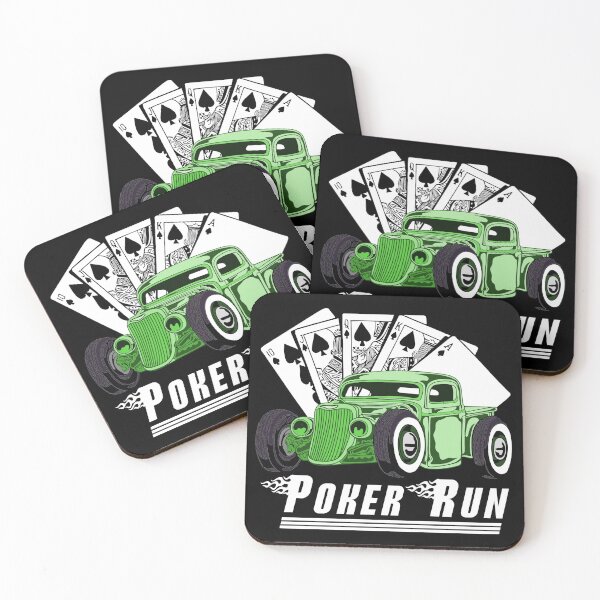 Item preview, Rat Rod Poker Run Car Show Hot Rod Trucks Muscle Car Guy designed and sold by CharJens.