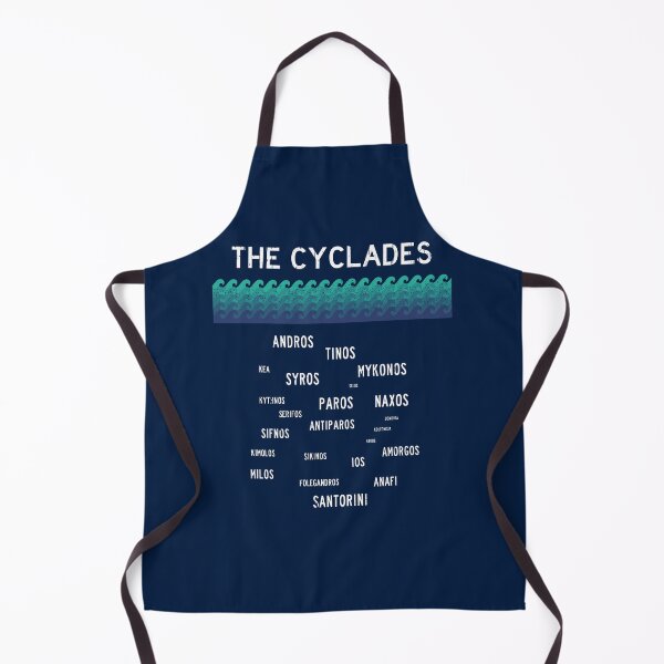 Item preview, The Cyclades, Greece designed and sold by Happy Puppy Print On Demand.