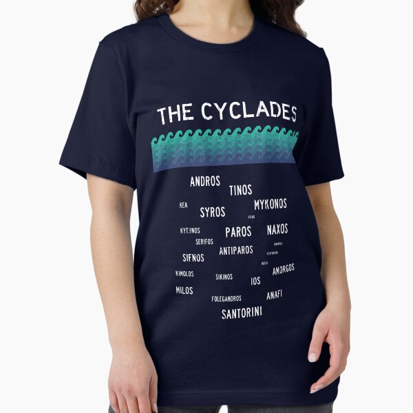 Item preview, The Cyclades, Greece designed and sold by Happy Puppy Print On Demand.