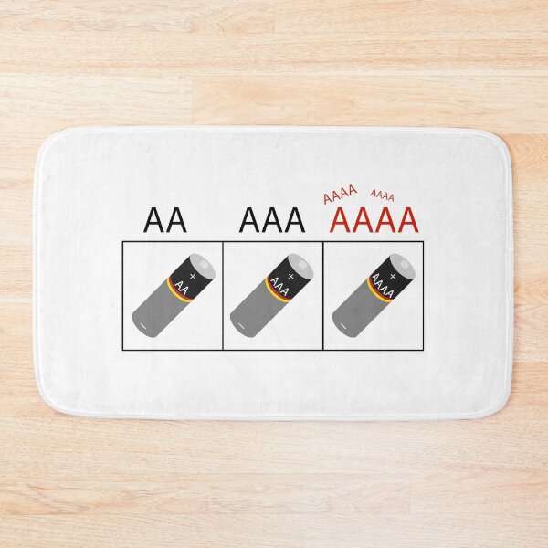 Item preview, Quadruple A Batteries AAAA designed and sold by AmazingAmateur.