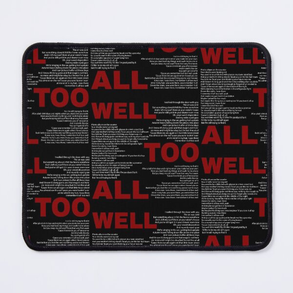 Item preview, All Too Well lyrics designed and sold by Your Fantasy.