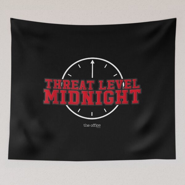 Item preview, Threat Level Midnight designed and sold by BrightStar23.