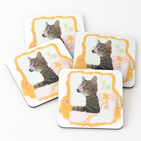 Item preview, Suri, the happy cat day dreaming designed and sold by ChitteringArt.