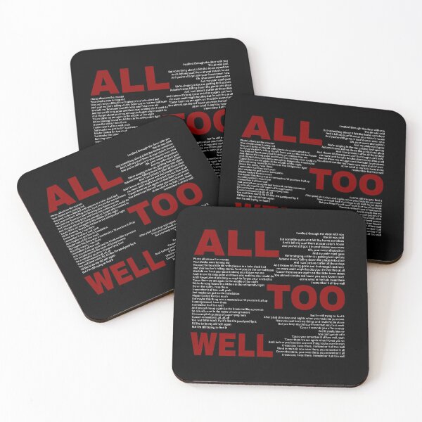 Item preview, All Too Well lyrics  designed and sold by Your Fantasy.