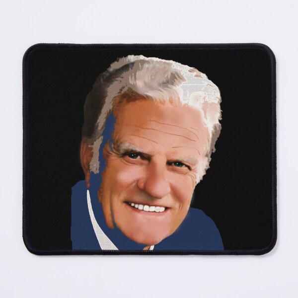 Item preview, Billy Graham World Renowned Evangelist Preacher Oil Paint Artwork designed and sold by JohnSit.