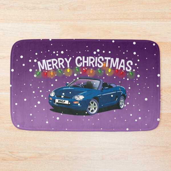 Item preview, Blue MGF Car Christmas Card designed and sold by Webazoot Industries - Car Art.