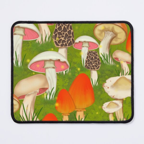 Item preview, Mushroom Meadow designed and sold by Katie Morris Art.
