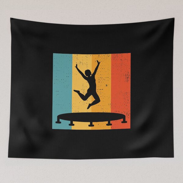 Item preview, Trampoline Park Jumping Indoor Playground Vintage Retro designed and sold by CuteDesigns1.