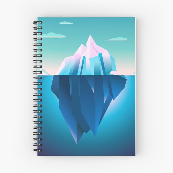 Artikelvorschau, Quarz Iceberg Serenity Lowpoly Traum entworfen und verkauft von aurielaki.