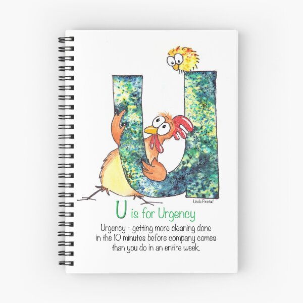 Item preview, U is for Urgency designed and sold by Linda Finstad.