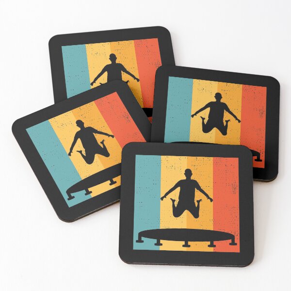 Item preview, Trampoline Park Jumping Indoor Playground Vintage Retro designed and sold by CuteDesigns1.