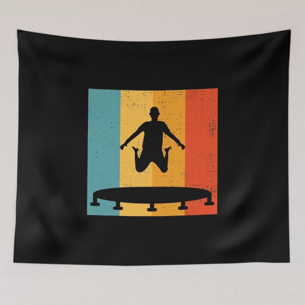 Item preview, Trampoline Park Jumping Indoor Playground Vintage Retro designed and sold by CuteDesigns1.