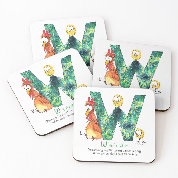 Item preview, W is for WTF designed and sold by Linda Finstad.