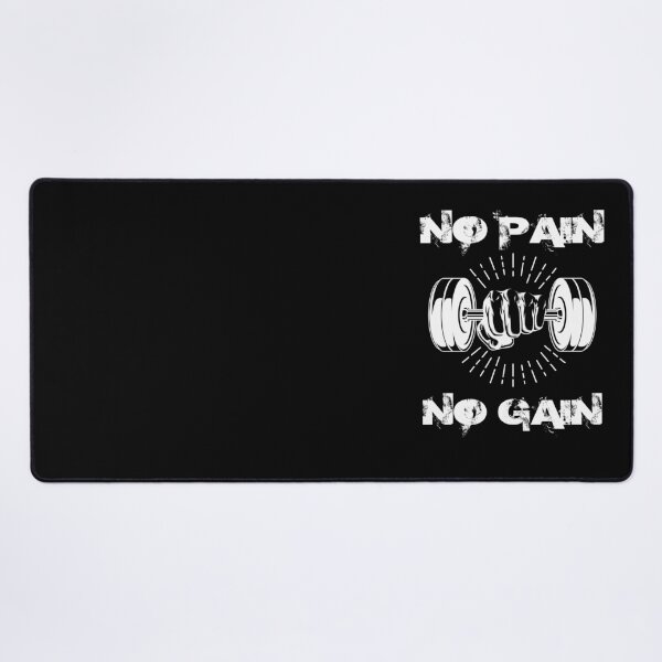 Item preview, No pain no gain - Crazy gains - Nothing beats the feeling of power that weightlifting, powerlifting and strength training it gives us! A beautiful vintage design representing body positivity! designed and sold by crazycollective.