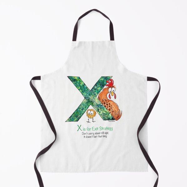 Item preview, X is for exit strategy designed and sold by Linda Finstad.