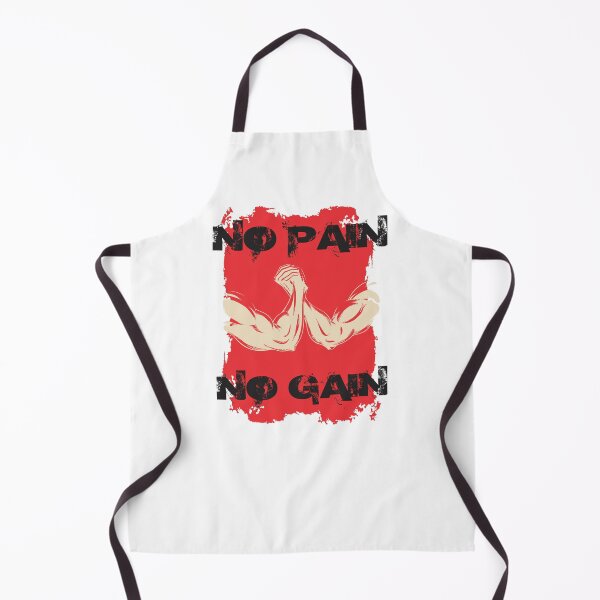 Item preview, No pain no gain - Crazy gains - Nothing beats the feeling of power that weightlifting, powerlifting and strength training it gives us! A beautiful vintage design representing body positivity! designed and sold by crazycollective.