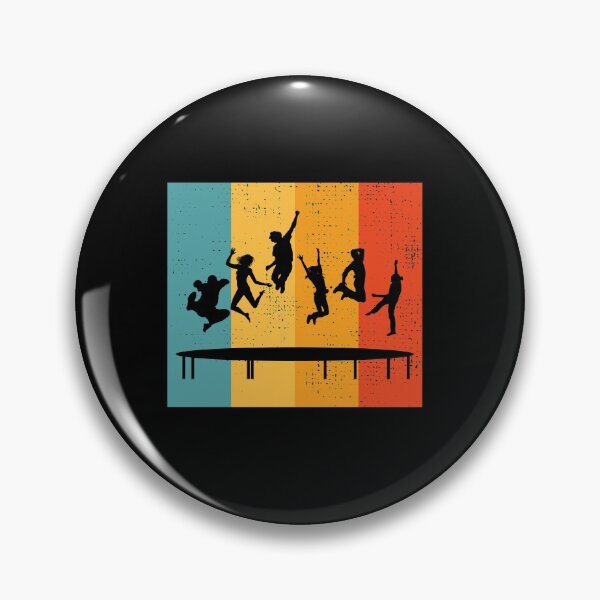 Item preview, Trampoline Park Jumping Indoor Playground Vintage Retro designed and sold by CuteDesigns1.